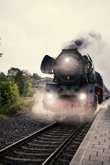 Historische Dampflok 