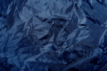 Blue rough fabric grunge texture background.