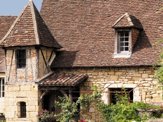 Obraz premium dordogne village