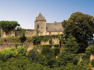 Fototapeta premium salignac chateau doedogne