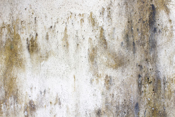 Fototapeta premium White concrete walls dirty surfaces