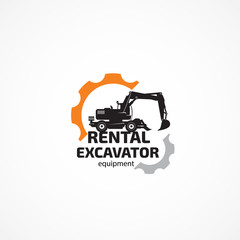 Excavator Logo. © unien