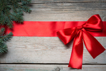 Christmas background with decorations