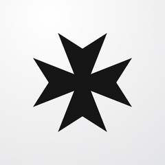 Obraz premium cross icon