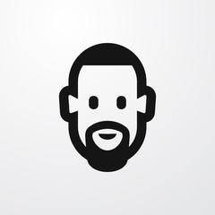 monk icon illustration