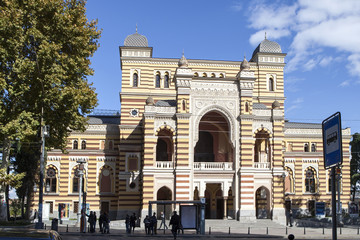 Georgian National Opera and Ballet Theater which built in 1851 in Tbilisi, Georgia
