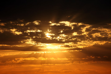 golden sunset