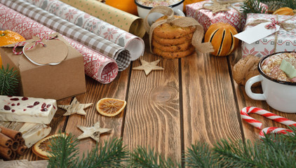 Various Christmas sweets