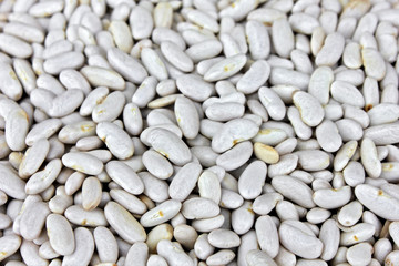 White beans close up