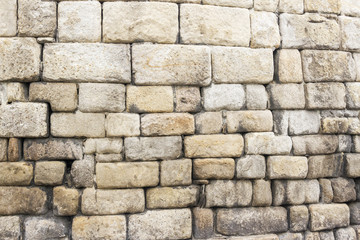 Stones of roman wall of Lugo