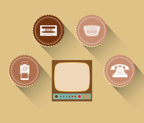 TV retro vintage