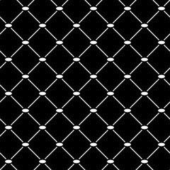 Fototapeta premium Oval, line geometric seamless pattern 53.10