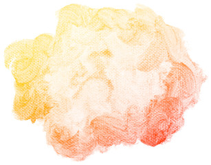 Abstract red watercolor on white background.This is watercolor splash.It is drawn by hand.