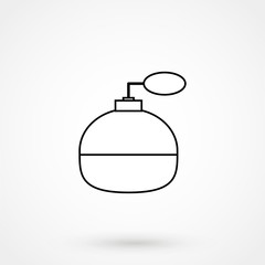 perfume icon vector flat