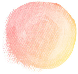 Abstract red watercolor on white background.This is watercolor splash.It is drawn by hand.