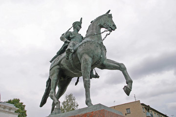 Fototapeta premium monument Durova Elabuga