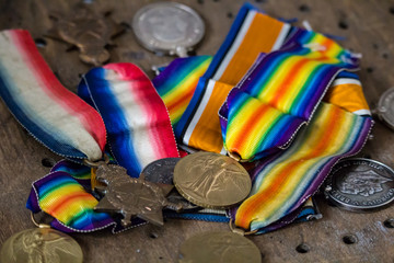 Obraz premium World War One Medals