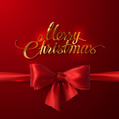 Merry Christmas. Holiday Vector Illustration