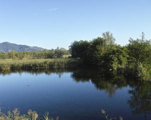 lake of porta in tuscany