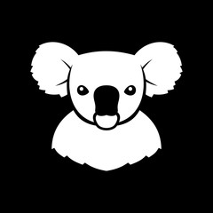 Koala Bear Sign Logo. Vector