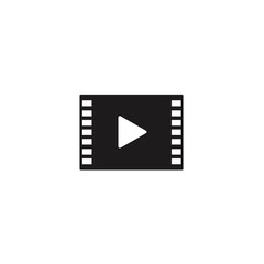 Fototapeta premium movie play icon