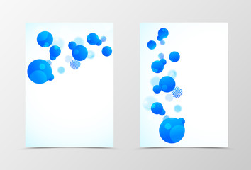 Front and back dynamic flyer template design