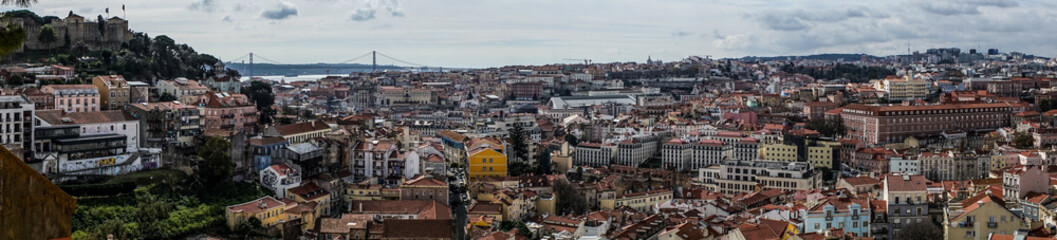 Fototapeta na wymiar Lisbon Panorama