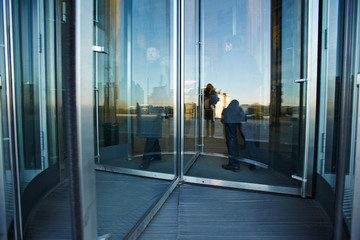 Fototapeta premium Revolving door