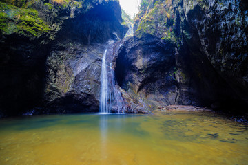 Valea lui Stan beautiful waterfall in Romania