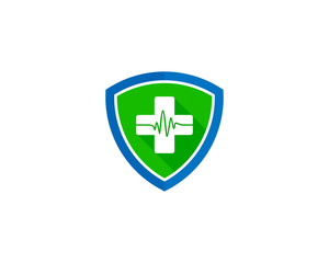 Medical Protection Logo Design Element