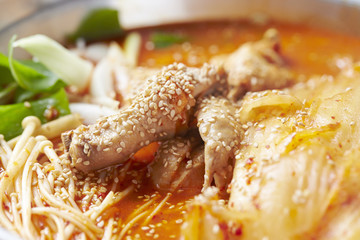 Korean chicken stew 