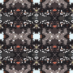 seamless tileable pixel texture pattern