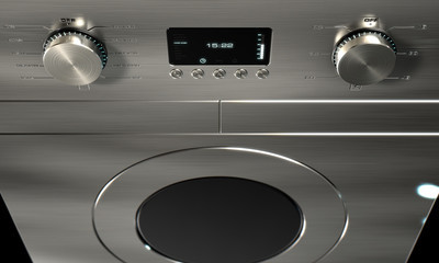 Modern Washing Machine Closeups