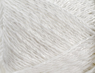 Threads close-up texture - filament and yarn background 