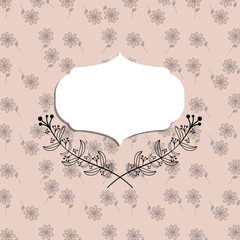 Rustic decorative style icon vector illustration graphic design