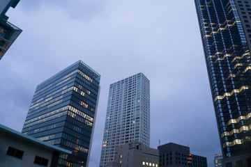 Fototapeta premium 高層ビル