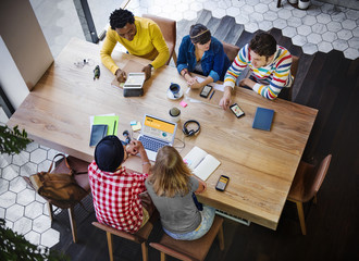 Meeting Discussion Ideas Communication Corporate Concept