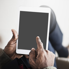 Mockup Copy Space Blank Screen Concept