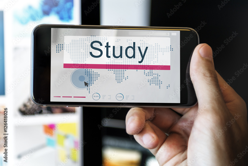 Poster study student studying knowledge learning idea concept