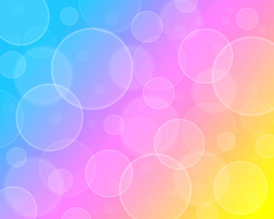 Background with bokeh pattern