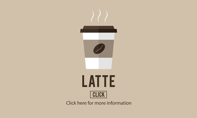 Latte Coffee Milk Foam Froth Caffeine Beverage Concept