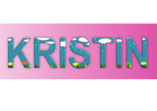Vorname Kristin, Grafik