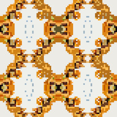 seamless tileable pixel texture pattern