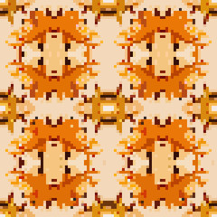 seamless tileable pixel texture pattern