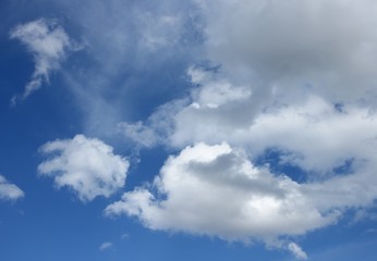 Fototapeta premium blue sky with cloud beautiful nature 