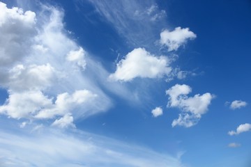 Obraz premium blue sky with cloud beautiful nature 