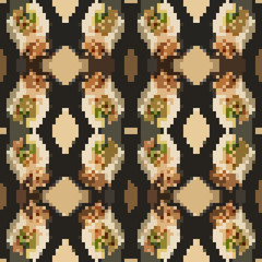 Fototapeta premium seamless tileable pixel texture pattern