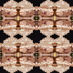 Fototapeta premium seamless tileable pixel texture pattern