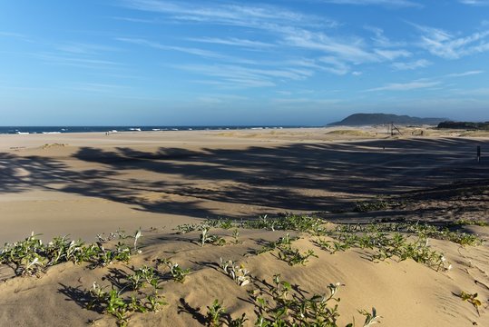Sandstrand an der Elephant Coast in St. Lucia - Südafrika