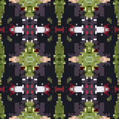 seamless tileable pixel texture pattern